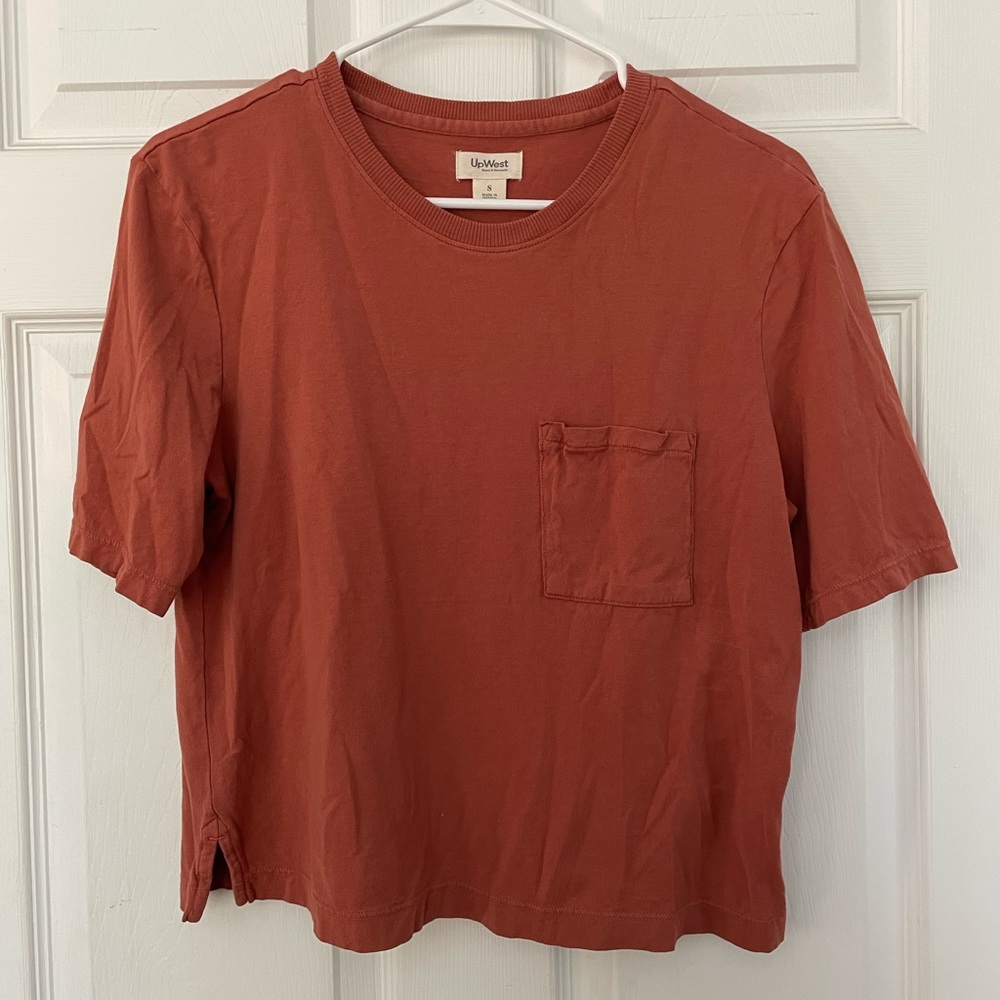 UpWest Cropped Pocket Tee